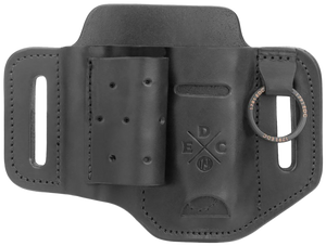 1791 Gunleather HDESSFBLKA EDC Heavy Duty Easy Slide OWB Black Leather Belt Slide Ambidextrous 1791 Gunleather HDESSFBLKA EDC Heavy Duty Easy Slide OWB Black Leather Belt Slide Ambidextrous