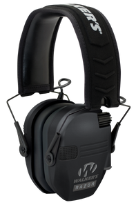 Walker's GWPRSEM Razor Slim Electronic Muff 23 dB Over the Head Black Polymer Walker's GWPRSEM Razor Slim Electronic Muff 23 dB Over the Head Black Polymer
