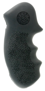 Hogue 19000 Monogrip Black Rubber with Finger Grooves for S&W K, L Frame with Round Butt Hogue 19000 Monogrip Black Rubber with Finger Grooves for S&W K, L Frame with Round Butt