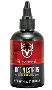 The Buck Bomb 200008 Igniter Deer Attractant Doe In Estrus Scent 4 oz Squeeze Bottle The Buck Bomb 200008 Igniter Deer Attractant Doe In Estrus Scent 4 oz Squeeze Bottle