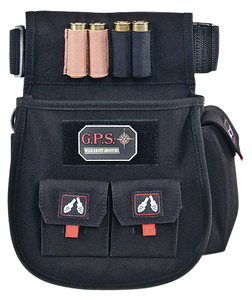 GPS Bags 1094CSP Deluxe Double Shotshell Pouch Black Polyester Waist Mount 30-52" Belt GPS Bags 1094CSP Deluxe Double Shotshell Pouch Black Polyester Waist Mount 30-52" Belt