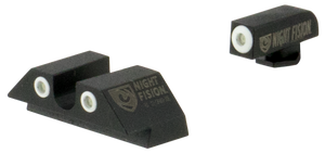Night Fision GLK001007WGW Tritium Night Sights For Glock Green Tritium White Outline Front Sight- Green Tritium White Outline Rear Sight Glock 17/17L/19/22 Night Fision GLK001007WGW Tritium Night Sights For Glock Green Tritium White Outline Front Sight- Green Tritium White Outline Rear Sight Glock 17/17L/19/22