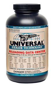 Hodgdon UNI Clays Universal Pistol/Shotgun Multi-Caliber 1 lb Hodgdon UNI Clays Universal Pistol/Shotgun Multi-Caliber 1 lb