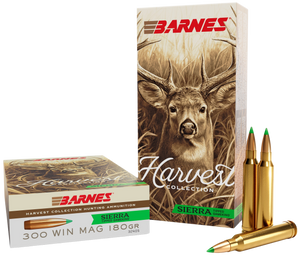 Barnes Bullets 32405 Harvest 300WinMag 180gr Sierra Tipped GameKing 20 Per Box/10 Case Barnes Bullets 32405 Harvest 300WinMag 180gr Sierra Tipped GameKing 20 Per Box/10 Case