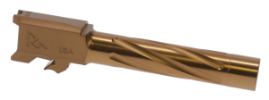 Rival Arms RARA20S201C Precision V1 Drop-In Barrel 9mm Luger 4.25" Bronze PVD Finish 416R Stainless Steel Material for S&W M&P (Except for M2.0) Rival Arms RARA20S201C Precision V1 Drop-In Barrel 9mm Luger 4.25" Bronze PVD Finish 416R Stainless Steel Material for S&W M&P (Except for M2.0)