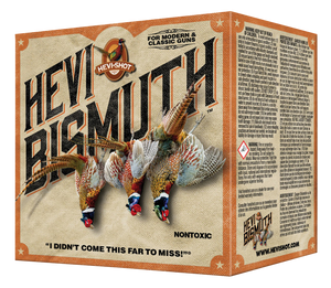 HEVI-Bismuth Upland 28 Gauge 3" 5 Shot 25 Round Box HEVI-Bismuth Upland 28 Gauge 3" 5 Shot 25 Round Box