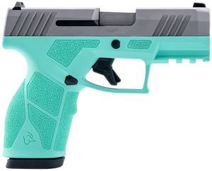 Taurus 1-GX2939C-10 GX2 9mm 10+1 3.37" Matte Stainless Steel Barrel, Matte Serrated Stainless Steel Slide, Cyan Polymer Frame w/Picatinny Rail, Polymer Grip Taurus 1-GX2939C-10 GX2 9mm 10+1 3.37" Matte Stainless Steel Barrel, Matte Serrated Stainless Steel Slide, Cyan Polymer Frame w/Picatinny Rail, Polymer Grip