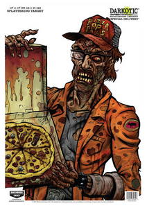 Birchwood Casey 35650 Darkotic Special Delivery Zombie Pizza Delivery Paper Hanging Universal 12" x 18" Multi-Color Impact Enhancement Splatter 8 Per Pkg Birchwood Casey 35650 Darkotic Special Delivery Zombie Pizza Delivery Paper Hanging Universal 12" x 18" Multi-Color Impact Enhancement Splatter 8 Per Pkg