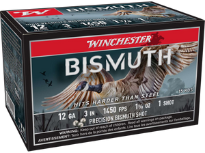 Winchester Ammo SWB1231XV 12Gauge 3" 1 3/8oz 1Shot 15 Per Box/10 Case Winchester Ammo SWB1231XV 12Gauge 3" 1 3/8oz 1Shot 15 Per Box/10 Case