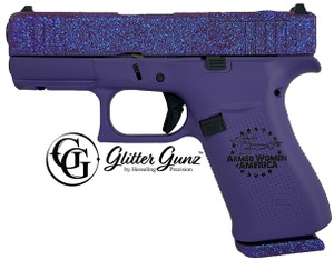 GLOCK 43X MOS 9MM 3.41 GLITTER GUNZ AWA GLOCK 43X MOS 9MM 3.41 GLITTER GUNZ AWA