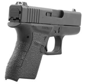Talon Grips 100R Adhesive Grip Compatible w/Glock 43, Black Textured Rubber Talon Grips 100R Adhesive Grip Compatible w/Glock 43, Black Textured Rubber