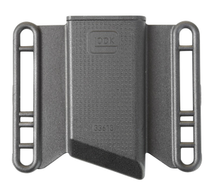 Glock MP033613 Mag Pouch OWB Black Polymer, Belt Slide Mount Up To 2.25" Wide, Fits Glock 43 Magazines Only Glock MP033613 Mag Pouch OWB Black Polymer, Belt Slide Mount Up To 2.25" Wide, Fits Glock 43 Magazines Only