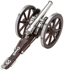 Traditions CN8021 Napoleon III Mini Cannon 50 Cal 7.25" Silver Barrel Breech Action Traditions CN8021 Napoleon III Mini Cannon 50 Cal 7.25" Silver Barrel Breech Action