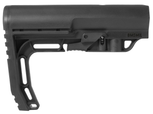 Mission First Tactical BMSMIL Battlelink Minimalist Stock Collapsible Black Synthetic for AR-15, M16, M4 with Mil-Spec Tube (Tube Not Included) Mission First Tactical BMSMIL Battlelink Minimalist Stock Collapsible Black Synthetic for AR-15, M16, M4 with Mil-Spec Tube (Tube Not Included)