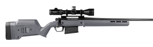 Magpul MAG931-GRY Hunter American Stock Fixed with Aluminum Bedding & Adjustable Comb Stealth Gray Synthetic for Ruger American SA Magpul MAG931-GRY Hunter American Stock Fixed with Aluminum Bedding & Adjustable Comb Stealth Gray Synthetic for Ruger American SA