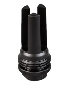 SilencerCo AC1562 ASR Flash Hider Black Steel with 1/2"-36 tpi Threads for 9mm SilencerCo AC1562 ASR Flash Hider Black Steel with 1/2"-36 tpi Threads for 9mm