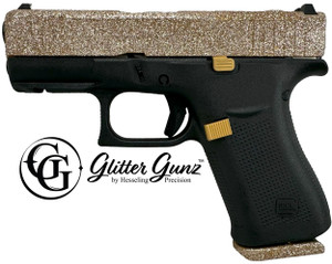GLOCK 43X MOS 9MM 3.41 GLITTER GUNZ MIDAS GLOCK 43X MOS 9MM 3.41 GLITTER GUNZ MIDAS