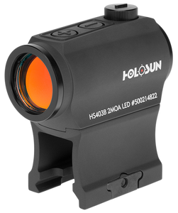 Holosun HS403B 403 Black Anodized 1 x 20 mm 2 MOA Red Dot Holosun HS403B 403 Black Anodized 1 x 20 mm 2 MOA Red Dot
