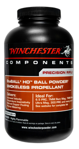 Winchester Powder STABALLHD8 Staball HD Rifle Powder 8LB Winchester Powder STABALLHD8 Staball HD Rifle Powder 8LB
