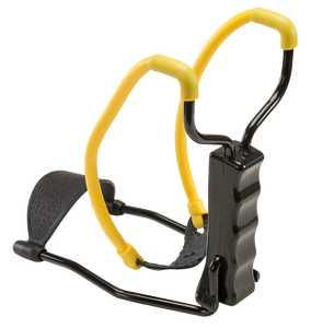 Umarex 2219000 NXG ST11 Compact Slingshot Yellow Rubber Powerband Black Molded Handle Umarex 2219000 NXG ST11 Compact Slingshot Yellow Rubber Powerband Black Molded Handle