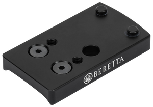 Beretta USA AG57 APX Optic Plate Black, Fits Beretta APX Rear Dovetail/Leupold DeltaPoint Pro Footprint Mount Beretta USA AG57 APX Optic Plate Black, Fits Beretta APX Rear Dovetail/Leupold DeltaPoint Pro Footprint Mount