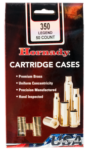 Hornady 87296 Unprimed Cases Cartridge 350 Legend Rifle Brass Hornady 87296 Unprimed Cases Cartridge 350 Legend Rifle Brass