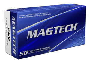 Magtech 32A Range/Training 32ACP 71gr Full Metal Jacket 50 Per Box/20 Case Magtech 32A Range/Training 32ACP 71gr Full Metal Jacket 50 Per Box/20 Case
