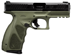 Taurus 1TS9SR041O TS9 Full Size 9mm Luger 17+1 4" Matte Black Steel Barrel, Matte Black Serrated Slide, OD Green Polymer Frame w/Picatinny Rail w/OD Green Polymer Grip W/Interchangeable Backstraps Taurus 1TS9SR041O TS9 Full Size 9mm Luger 17+1 4" Matte Black Steel Barrel, Matte Black Serrated Slide, OD Green Polymer Frame w/Picatinny Rail w/OD Green Polymer Grip W/Interchangeable Backstraps