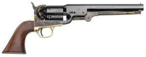 Pietta PF51CH44712 1851 Navy 44 Cal 7.50" 6rd Color Case Hardened Frame, Blued Cylinder & Octagon Barrel, Walnut Grip Pietta PF51CH44712 1851 Navy 44 Cal 7.50" 6rd Color Case Hardened Frame, Blued Cylinder & Octagon Barrel, Walnut Grip