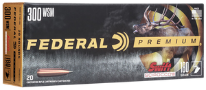 Federal P300WSMSS1 Premium 300WSM 180gr Swift Scirocco II 20 Per Box/10 Case Federal P300WSMSS1 Premium 300WSM 180gr Swift Scirocco II 20 Per Box/10 Case