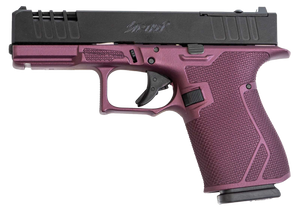 Great Lakes Firearms GL19CHY Striker 9mm 15+1 4" Front/Rear Serrations Cerakote Black Cherry Great Lakes Firearms GL19CHY Striker 9mm 15+1 4" Front/Rear Serrations Cerakote Black Cherry