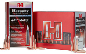 HORN BLT 6.5MM .264 153GR A-TIP MATCH 500/6 HORN BLT 6.5MM .264 153GR A-TIP MATCH 500/6