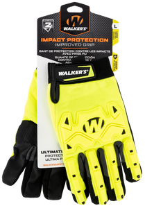 Walker's GWPSFHVFFPUIL2MD Cold Weather Impact Protection Black/Yellow Synthetic Leather Medium Walker's GWPSFHVFFPUIL2MD Cold Weather Impact Protection Black/Yellow Synthetic Leather Medium