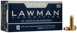 Speer 53750 Lawman 38Special+P 158gr Total Metal Jacket Round Nose 50 Per Box/20 Case Speer 53750 Lawman 38Special+P 158gr Total Metal Jacket Round Nose 50 Per Box/20 Case