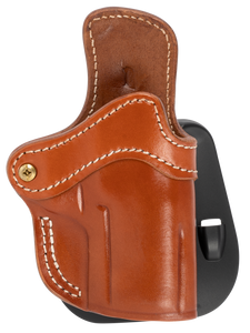 1791 Gunleather ORPDH24SCBRR BH2.4S Optic Ready OWB 2.4S Classic Brown Leather Paddle Fits FN 509/H&K VP9SK 1791 Gunleather ORPDH24SCBRR BH2.4S Optic Ready OWB 2.4S Classic Brown Leather Paddle Fits FN 509/H&K VP9SK