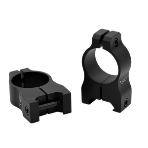 Warne V402M Scope Rings Vapor Matte Black 1" High 0 MOA Warne V402M Scope Rings Vapor Matte Black 1" High 0 MOA