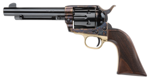 Pietta HF45ALC512NMCW 1873 Great Western II Alchimista II 45 Colt (Long Colt) 6rd 5.50" Blued Steel Barrel & Cylinder, Color Case Hardened Steel Frame, Checkered Walnut Army Grip, Exposed Hammer Pietta HF45ALC512NMCW 1873 Great Western II Alchimista II 45 Colt (Long Colt) 6rd 5.50" Blued Steel Barrel & Cylinder, Color Case Hardened Steel Frame, Checkered Walnut Army Grip, Exposed Hammer