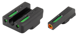 TruGlo TG13TA2PC TFX Pro Black | Green Tritium & Fiber Optic Orange Outline Front Sight Green Tritium & Fiber Optic Rear Sight TruGlo TG13TA2PC TFX Pro Black | Green Tritium & Fiber Optic Orange Outline Front Sight Green Tritium & Fiber Optic Rear Sight