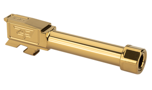 Zaffiri Precision ZP.43BTG 9mm Fits G43/43X 3.92" Gold 416R Stainless Steel Zaffiri Precision ZP.43BTG 9mm Fits G43/43X 3.92" Gold 416R Stainless Steel