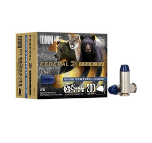 FEDERAL PREMIUM 10MM 200GR SOLID CORE 20 ROUND BOX FEDERAL PREMIUM 10MM 200GR SOLID CORE 20 ROUND BOX