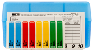 MTM Case-Gard RM5024 Case-Gard R-50 Multi-Caliber Clear Blue Polypropylene 50rd MTM Case-Gard RM5024 Case-Gard R-50 Multi-Caliber Clear Blue Polypropylene 50rd