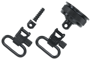 Uncle Mike's 18032 Mag Cap Swivel Set made of Steel with Blued Finish, 1" Loop Size & Quick Detach Style for 12 Gauge Remington 11-87 Includes Two Super Swivels Uncle Mike's 18032 Mag Cap Swivel Set made of Steel with Blued Finish, 1" Loop Size & Quick Detach Style for 12 Gauge Remington 11-87 Includes Two Super Swivels