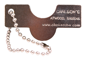 Carlson's Choke Tubes 06605 Universal Choke Wrench Silver Stainless Steel Carlson's Choke Tubes 06605 Universal Choke Wrench Silver Stainless Steel