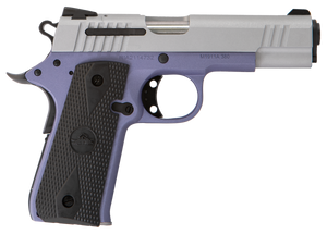 Citadel CIT380OLALA M1911 Baby Compact Frame 380 ACP 7+1, 3.75" Stainless Steel Barrel, Silver Serrated Steel Slide, Crushed Orchard Cerakote Aluminum Frame w/Beavertail, Ambidextrous Citadel CIT380OLALA M1911 Baby Compact Frame 380 ACP 7+1, 3.75" Stainless Steel Barrel, Silver Serrated Steel Slide, Crushed Orchard Cerakote Aluminum Frame w/Beavertail, Ambidextrous