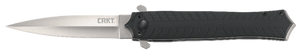 CRKT 2265 Xolotl 3.64" Folding Spear Point Plain Satin 4116 Stainless Steel Blade/Black G10 Handle Includes Pocket Clip CRKT 2265 Xolotl 3.64" Folding Spear Point Plain Satin 4116 Stainless Steel Blade/Black G10 Handle Includes Pocket Clip