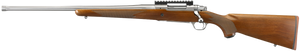 Ruger 57120 Hawkeye Hunter Full Size 6.5 Creedmoor 3+1 22" Satin Stainless Steel Threaded Barrel, Picatinny Rail Steel Receiver, Fixed American Walnut w/Pistol Grip Stock, Left Hand Ruger 57120 Hawkeye Hunter Full Size 6.5 Creedmoor 3+1 22" Satin Stainless Steel Threaded Barrel, Picatinny Rail Steel Receiver, Fixed American Walnut w/Pistol Grip Stock, Left Hand