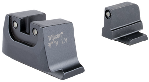 Trijicon SA240C601150 Suppressor/Optic Height Sights Green/Tritium Black Outline Front Sight-Green/Tritium Black Outline Rear Sight Smith & Wesson M&P C.O.R.E./ M&P M2.0 Trijicon SA240C601150 Suppressor/Optic Height Sights Green/Tritium Black Outline Front Sight-Green/Tritium Black Outline Rear Sight Smith & Wesson M&P C.O.R.E./ M&P M2.0