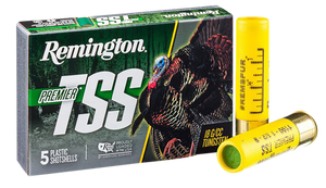 Remington Ammunition 28063 Premier TSS Turkey 20 Gauge 3" 1 1/2 oz Tungsten 7 Shot 5 Per Box/ 10 Cs Remington Ammunition 28063 Premier TSS Turkey 20 Gauge 3" 1 1/2 oz Tungsten 7 Shot 5 Per Box/ 10 Cs