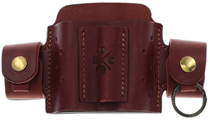 1791 Gunleather MNASMFCHNA EDC Mini Action Snap OWB Chestnut Leather Belt Loop Ambidextrous 1791 Gunleather MNASMFCHNA EDC Mini Action Snap OWB Chestnut Leather Belt Loop Ambidextrous
