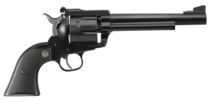 Ruger 0318 Blackhawk Convertible 357 Mag/9mm Luger 6rd 6.50" Blued Alloy Steel Barrel, Cylinder & Frame, Black Checkered Rubber Grip, Transfer Bar Safety, Exposed Hammer Ruger 0318 Blackhawk Convertible 357 Mag/9mm Luger 6rd 6.50" Blued Alloy Steel Barrel, Cylinder & Frame, Black Checkered Rubber Grip, Transfer Bar Safety, Exposed Hammer